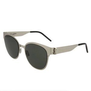 Saint Laurent Women's Grey Round Sunglasses!